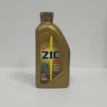 Масло моторное ZIC X9 FE 0W30 SP,GF-6 1л №132683